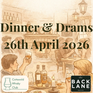 Dinner & Drams - A Cotswold Whisky Supper - Event at The Back Lane Tavern